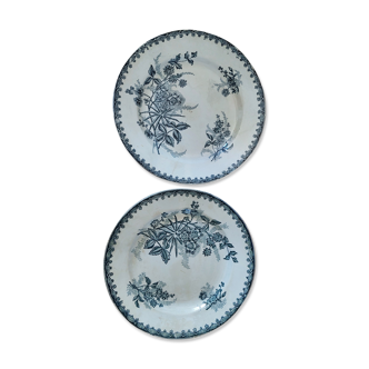 Set of 3 iron earth plates