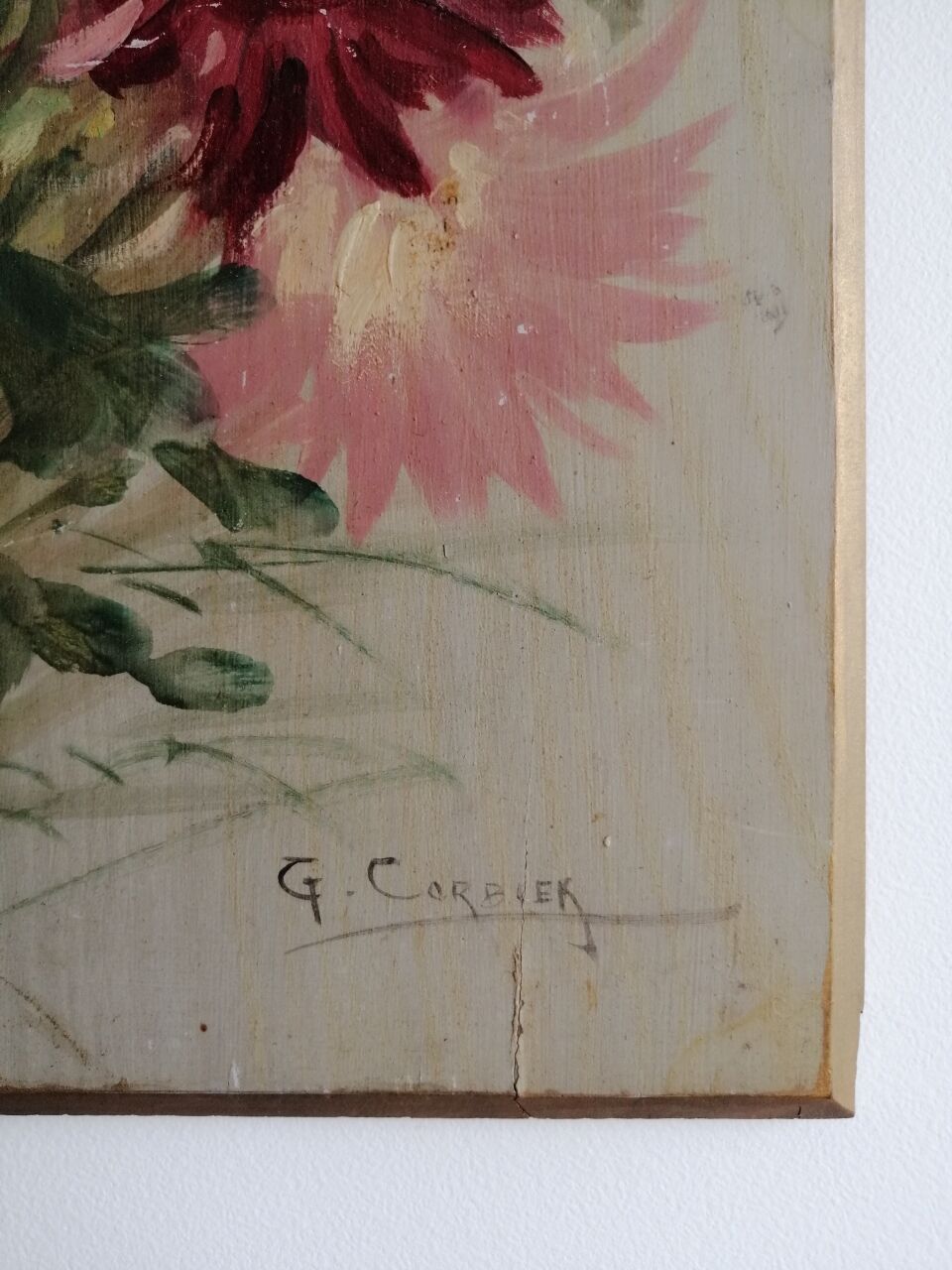 Painting Oil on panel Gaston Corbier (1869-1945)