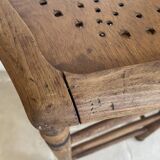 Old wooden bar stool