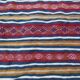 Tapis kilim berbère traditionnel multicolore fait main - 215x120cm