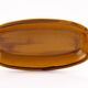 Vintage Saint-Clément glazed earthenware oval serving dish
