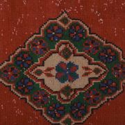Tapis vintage turc de oushak tissé à la main 91x660 cm