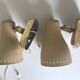 Paire d’appliques cocotte 1960