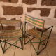Paire chaises Plianfer