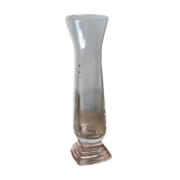 Vase soliflore verre rosé