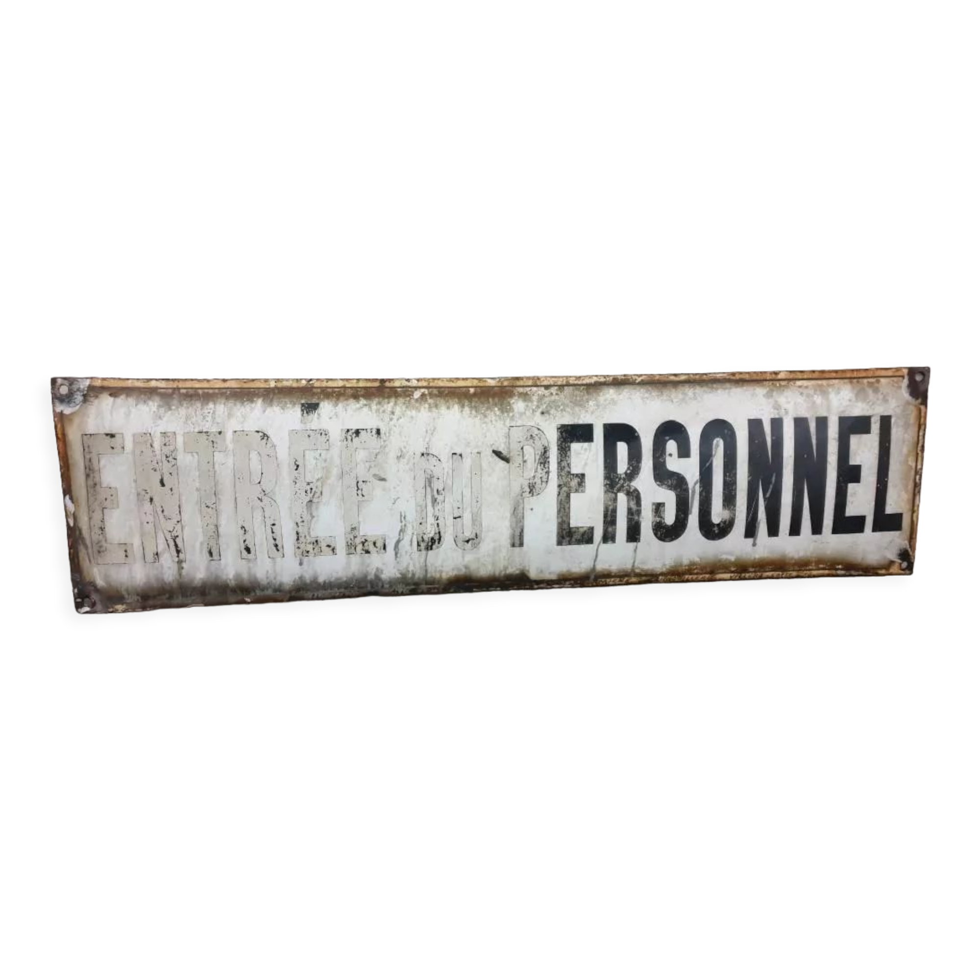 Rétro affiche plaque émaillée métal mur décor bar café type 29