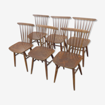 Set of 6 vintage chairs