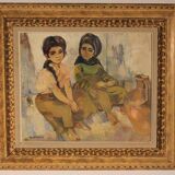 Painting by P. Girol