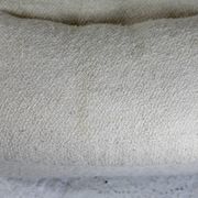 Chair "Space Age" in unbleached wool, France, circa 1970
