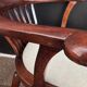 Wycombe English office chair - Dark wood