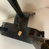 Brutalist pair of chairs