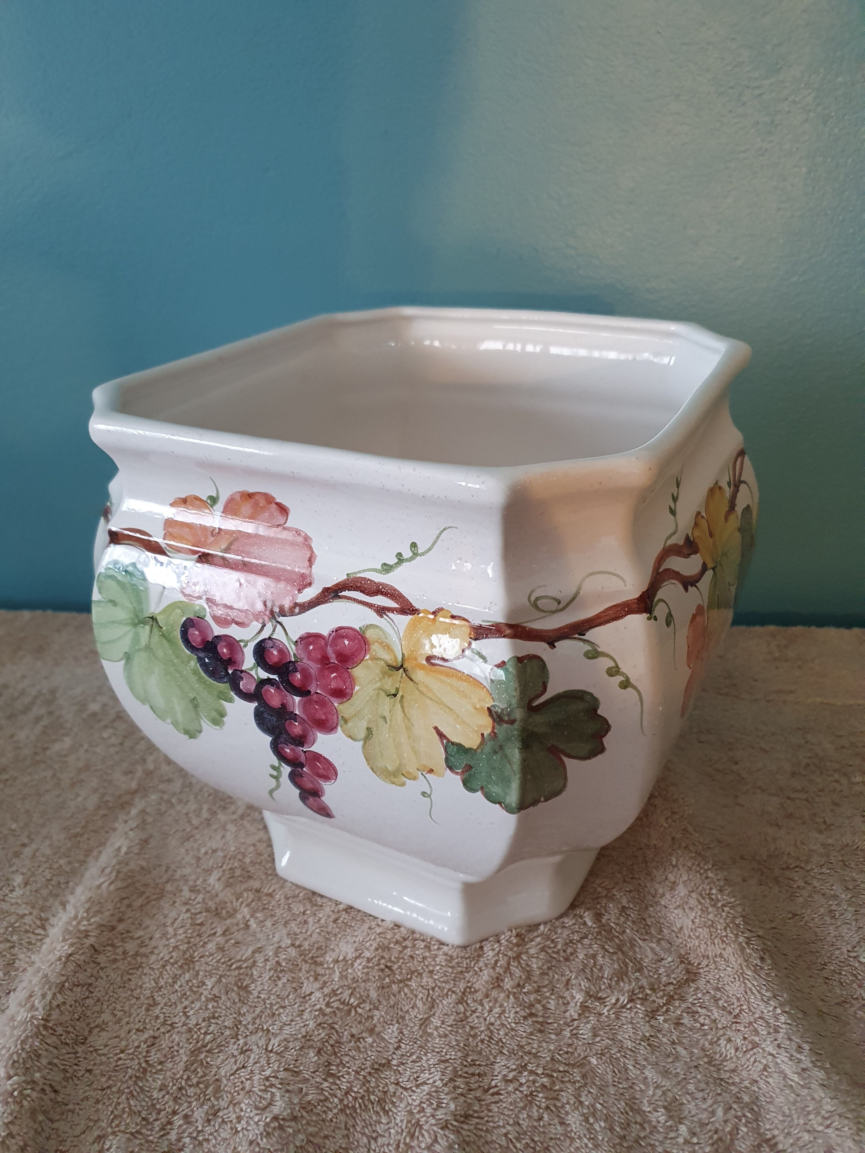 Cache pot larucci for Christian Dior italian faience
