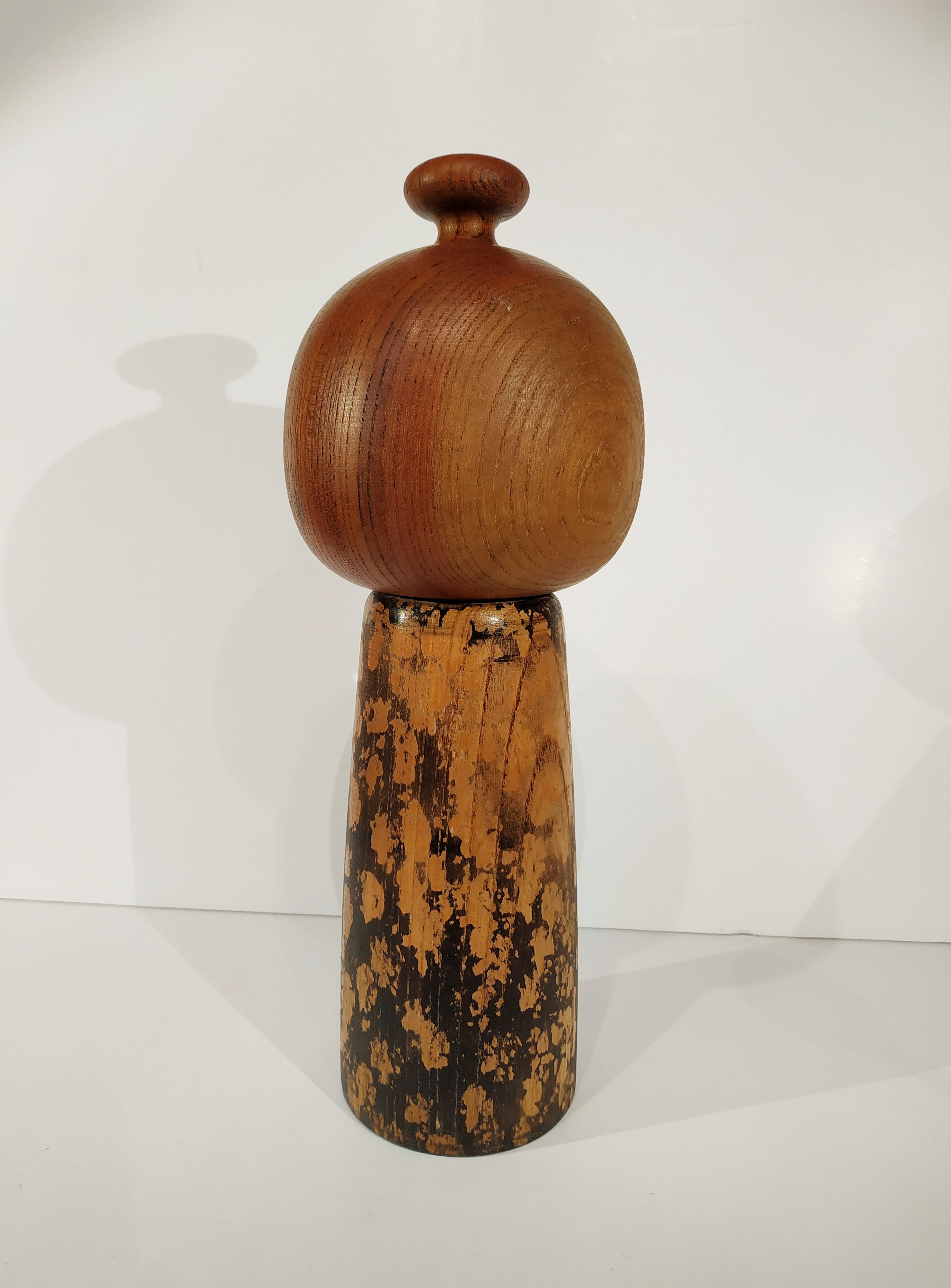 Kokeshi doll, master Kuribayashi Issetsu 1970  Japan