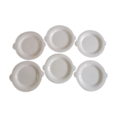 Set of 6 fish plates Digoin Sarreguemines