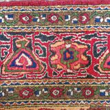 Tapis d'orient fait main ancien persan esfahan 2,15 x 1,35 m