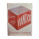 plate metal Viandox, produces Liebig.