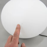 Mid-Century Glass Table Lamp, Italy, 1980s