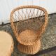 Salon en rotin pour enfant