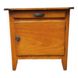 Small vintage wooden storage jam maker