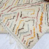Handmade wool Berber rug 332 X 195 CM