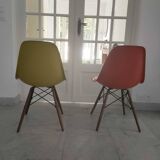 Original Eames DSW chairs