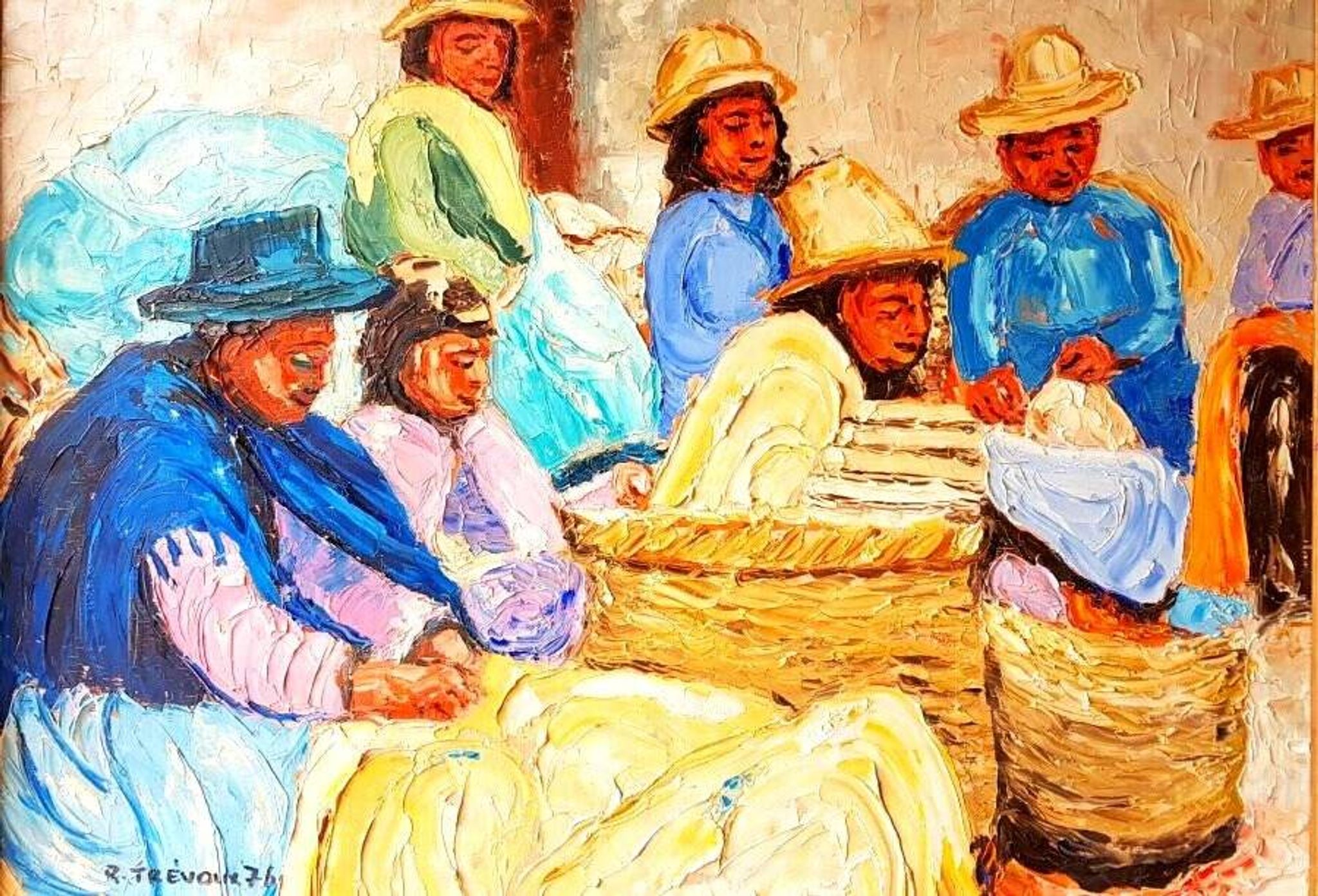 Boliviens par R. Trevoux daté 1976