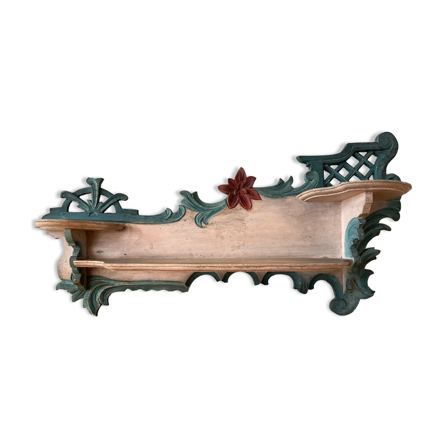 Old wall shelf