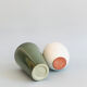 Duo of Dutch ceramic vases