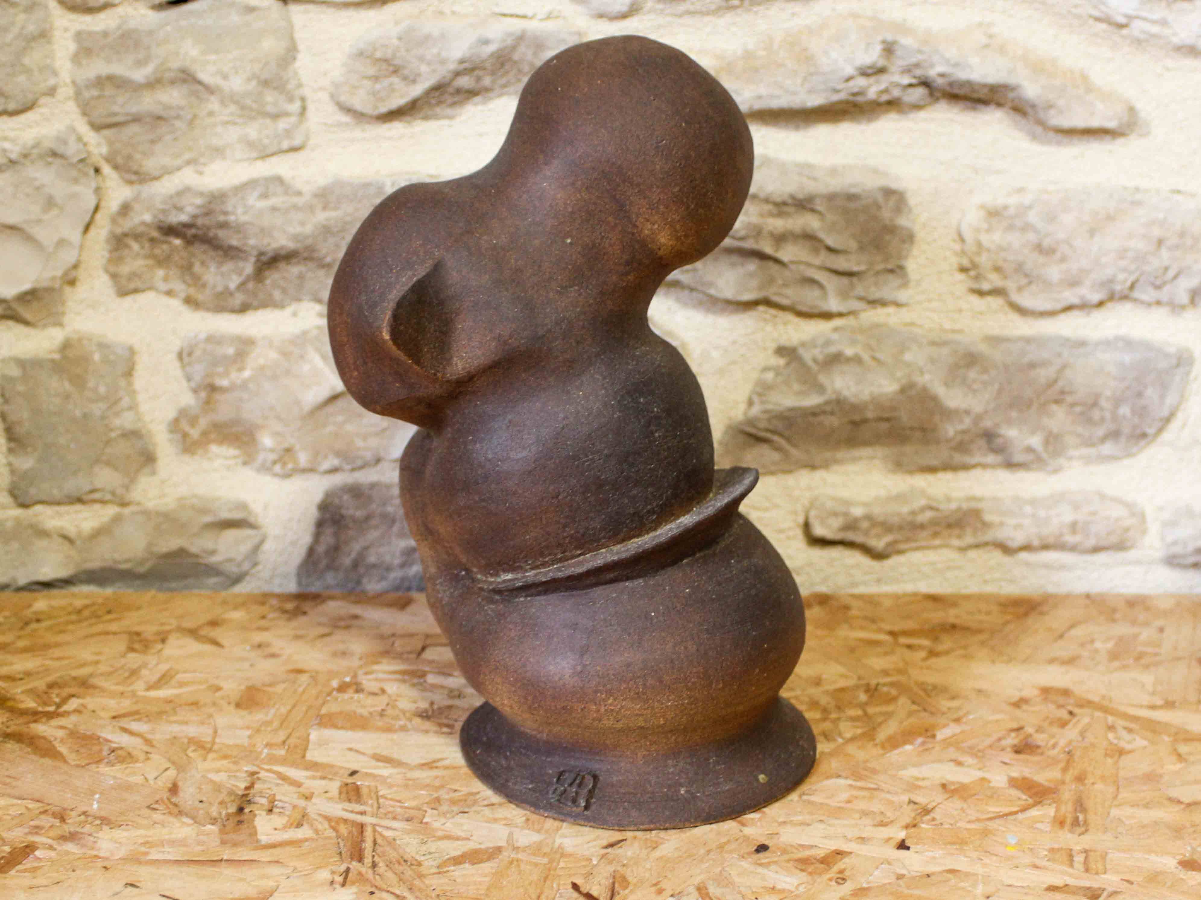 Contemporary sculpture in sandstone