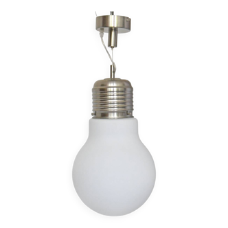 Giant suspension bulb by Agemob International from the 1980s.