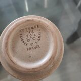 Aperitif service, vintage drinks service in Saint-Amand stoneware.