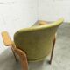 Bruno Rey solid beech bridge armchair for Dietiker 1960 green