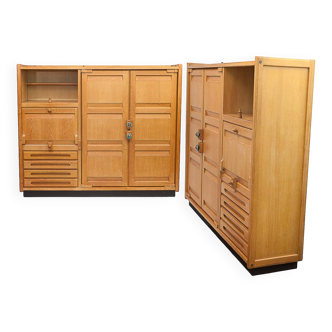 Pair of Guillerme and Chambron cabinets