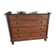 Commode pates de lion retour d'égypte