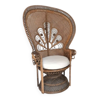 Emmanuelle peacock armchair from the 70s