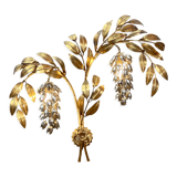 Wisteria wall lamp by Hans Kögl