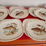 Longchamp fish plates
