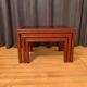 Nesting tables, Italy, 1970s, set of 3