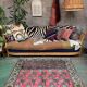 Vintage turkish rug 270x141 cm carpet