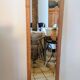 Oak mirror