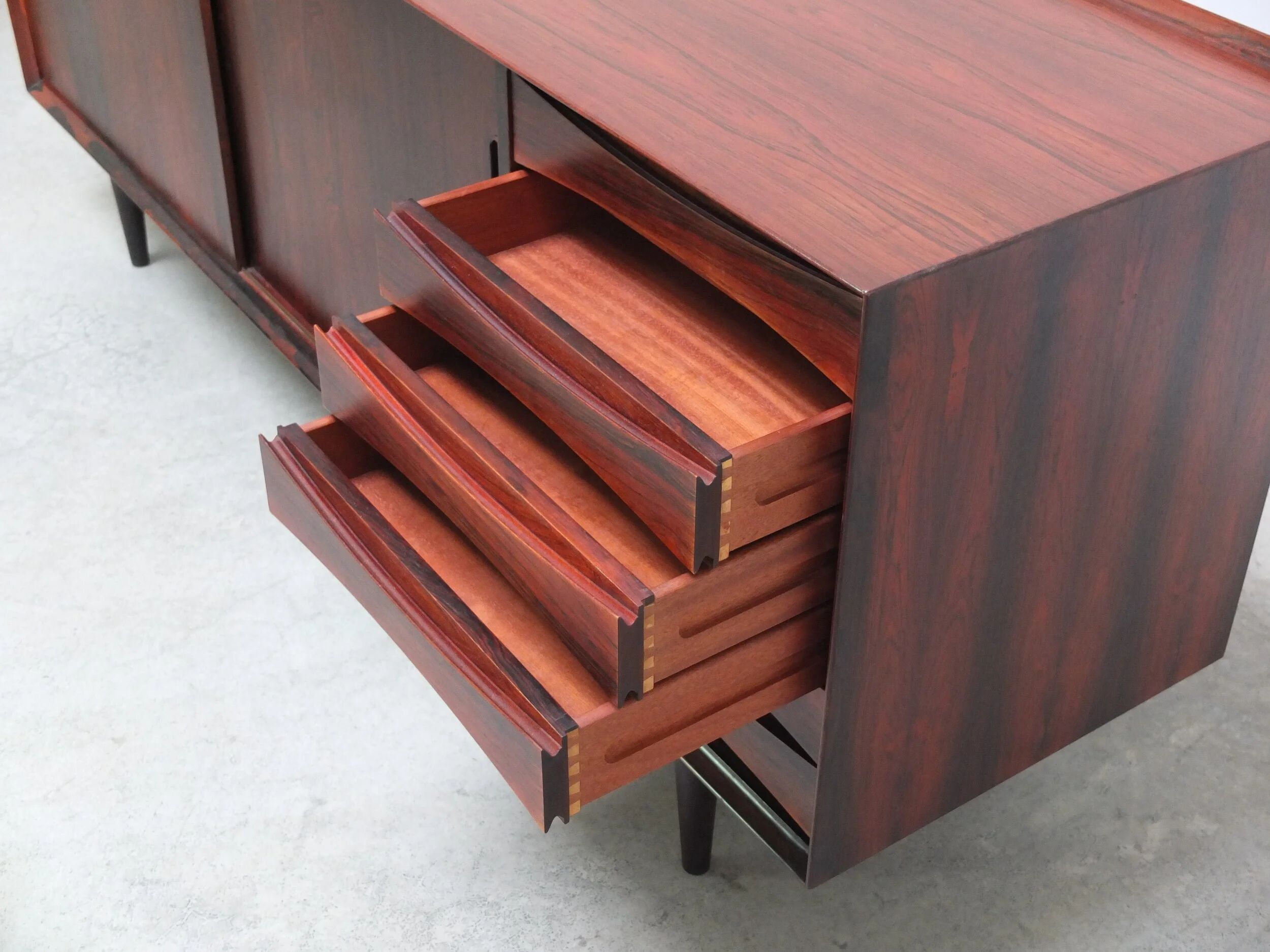 Rosewood 'OS29' sideboard by Arne Vodder for Sibast, 1959