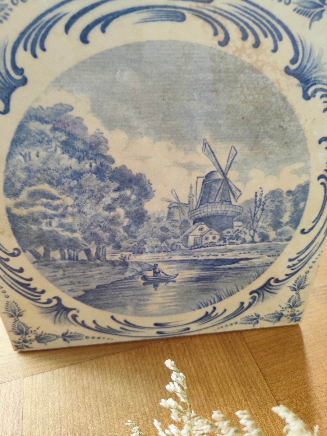 St Amand Nord Hamage ceramic tile trivet