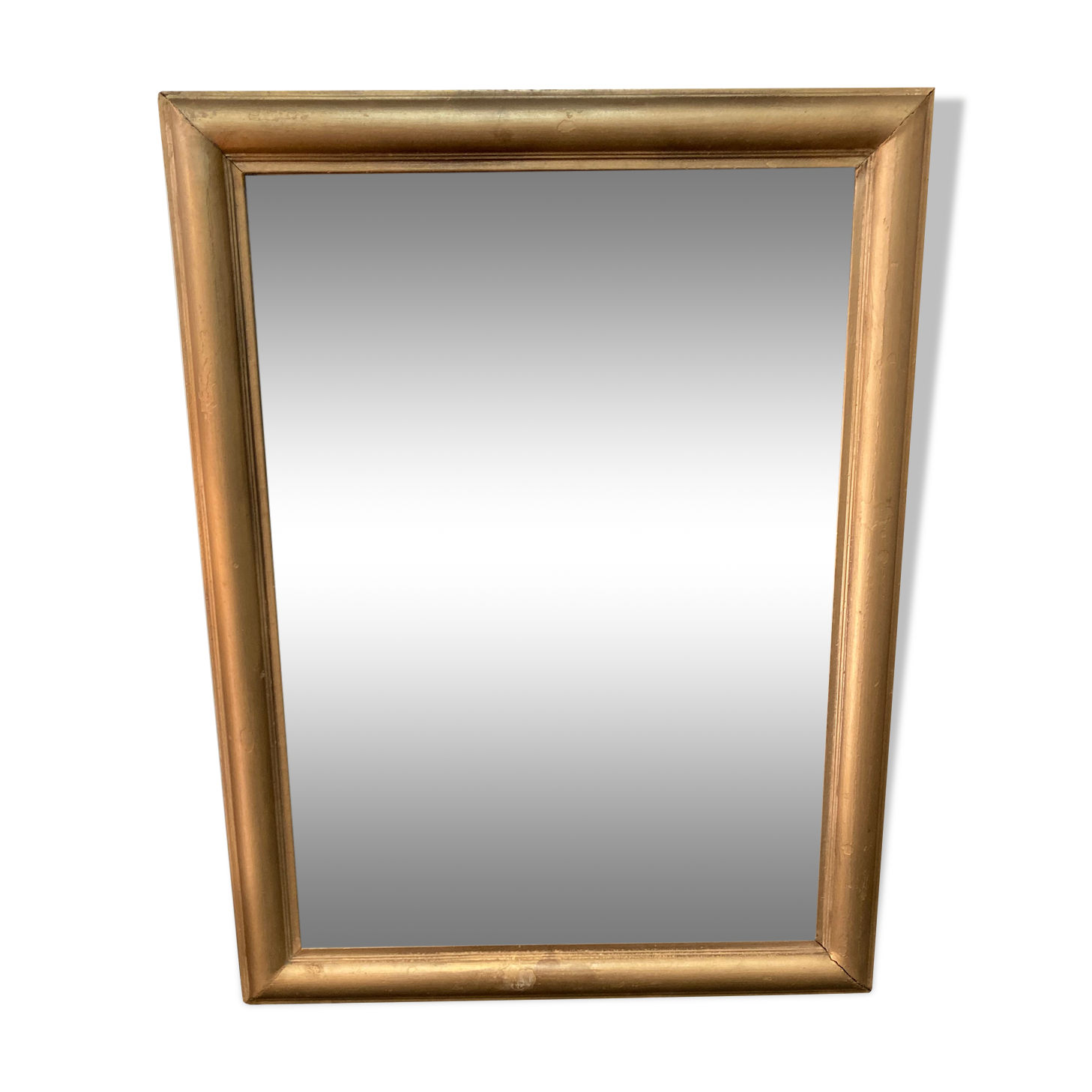 Gilded wooden mirror