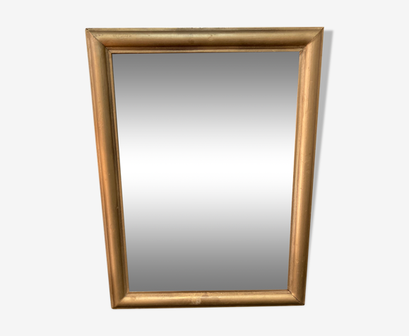 Miroir en bois doré