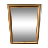 Gilded wooden mirror