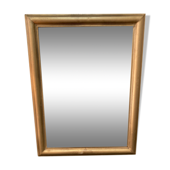 Gilded wooden mirror