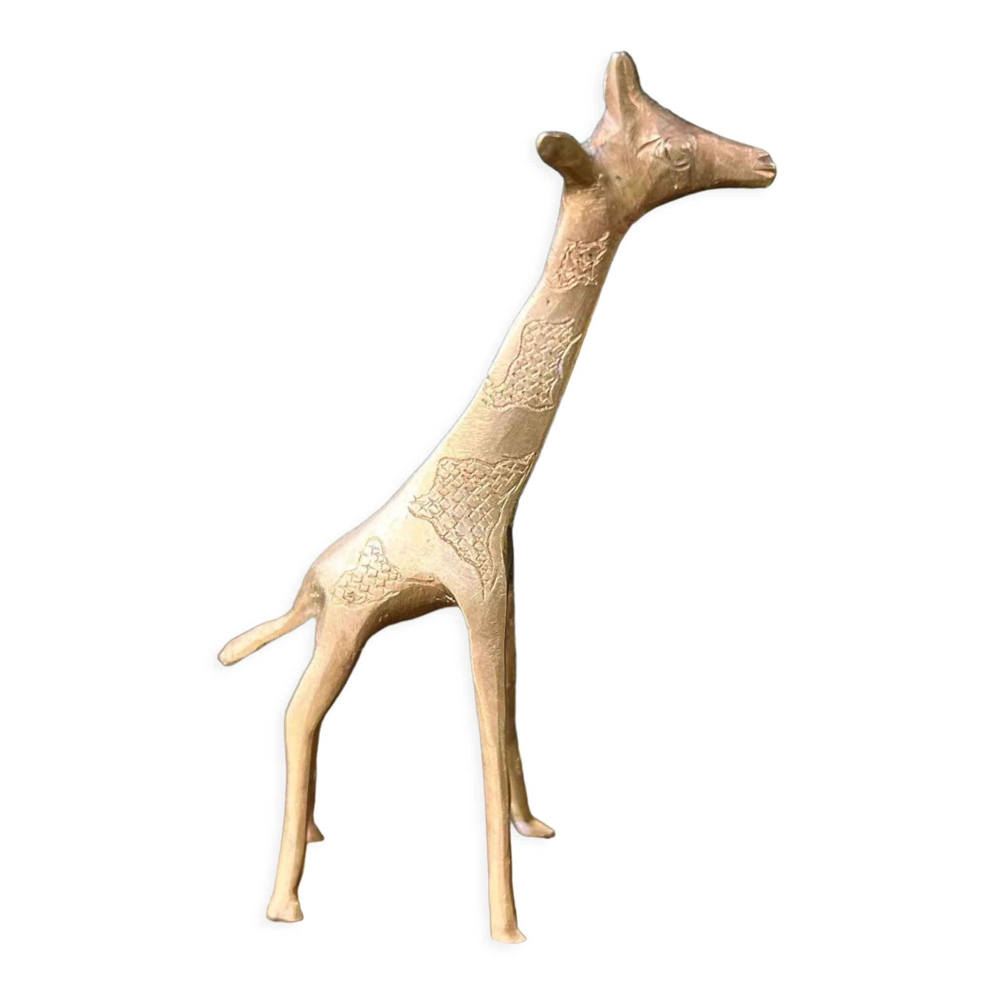 Brass giraffe