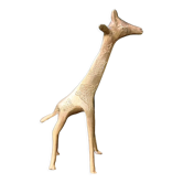 Girafe en laiton