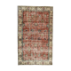 Anatolian handmade vintage rug 238 cm x 142 cm