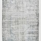 Classic gray & blue vintage rug 300x199cm
